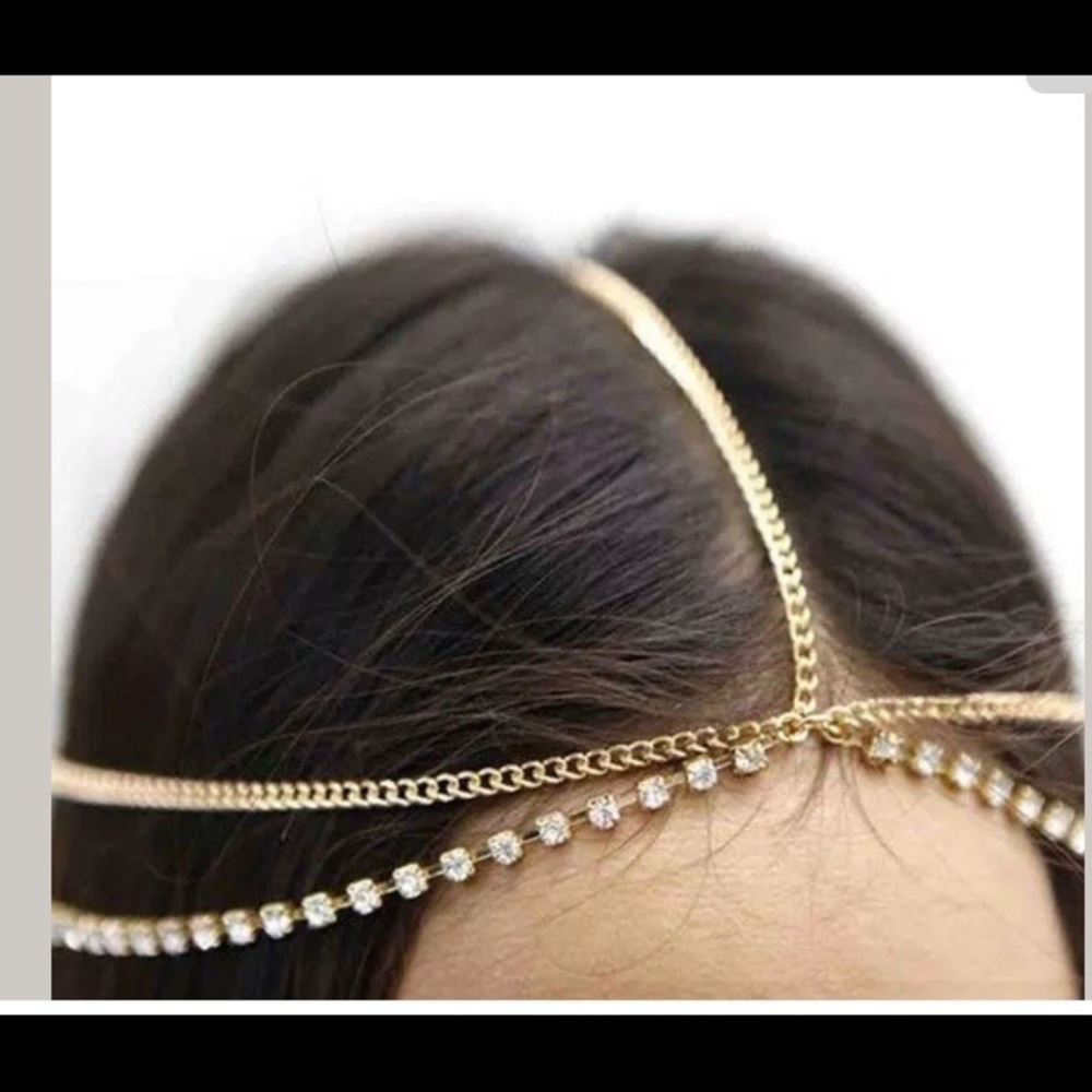 🔥Bohemian Gold Head Chain Jewelry 🌻Nwt🏷 - Picture 5 of 7
